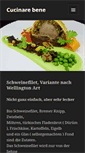 Mobile Screenshot of cucinare-bene.de