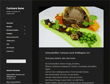 Tablet Screenshot of cucinare-bene.de