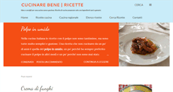 Desktop Screenshot of cucinare-bene.org